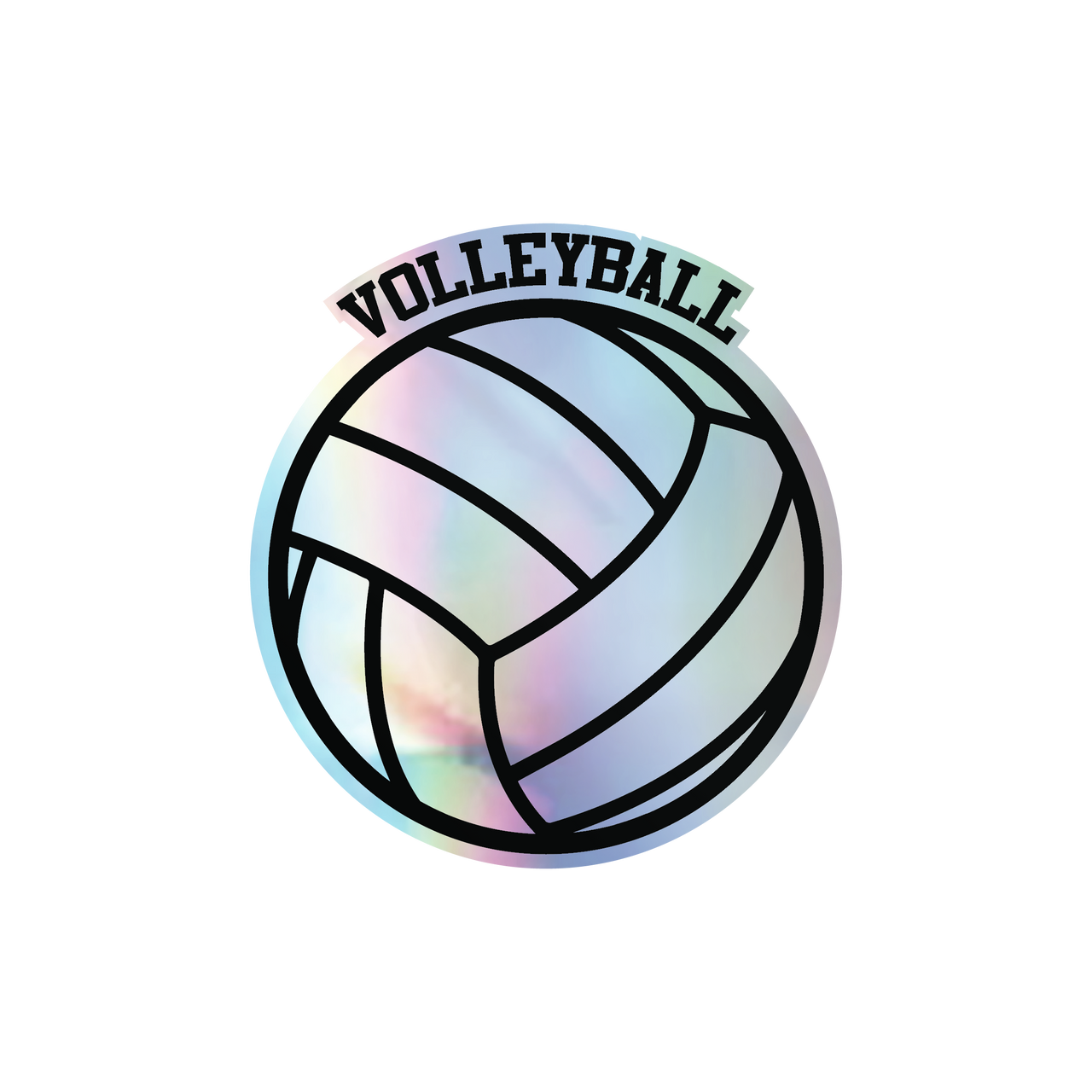 Volleyball Ribbon Sticker for Sale by HaPenny