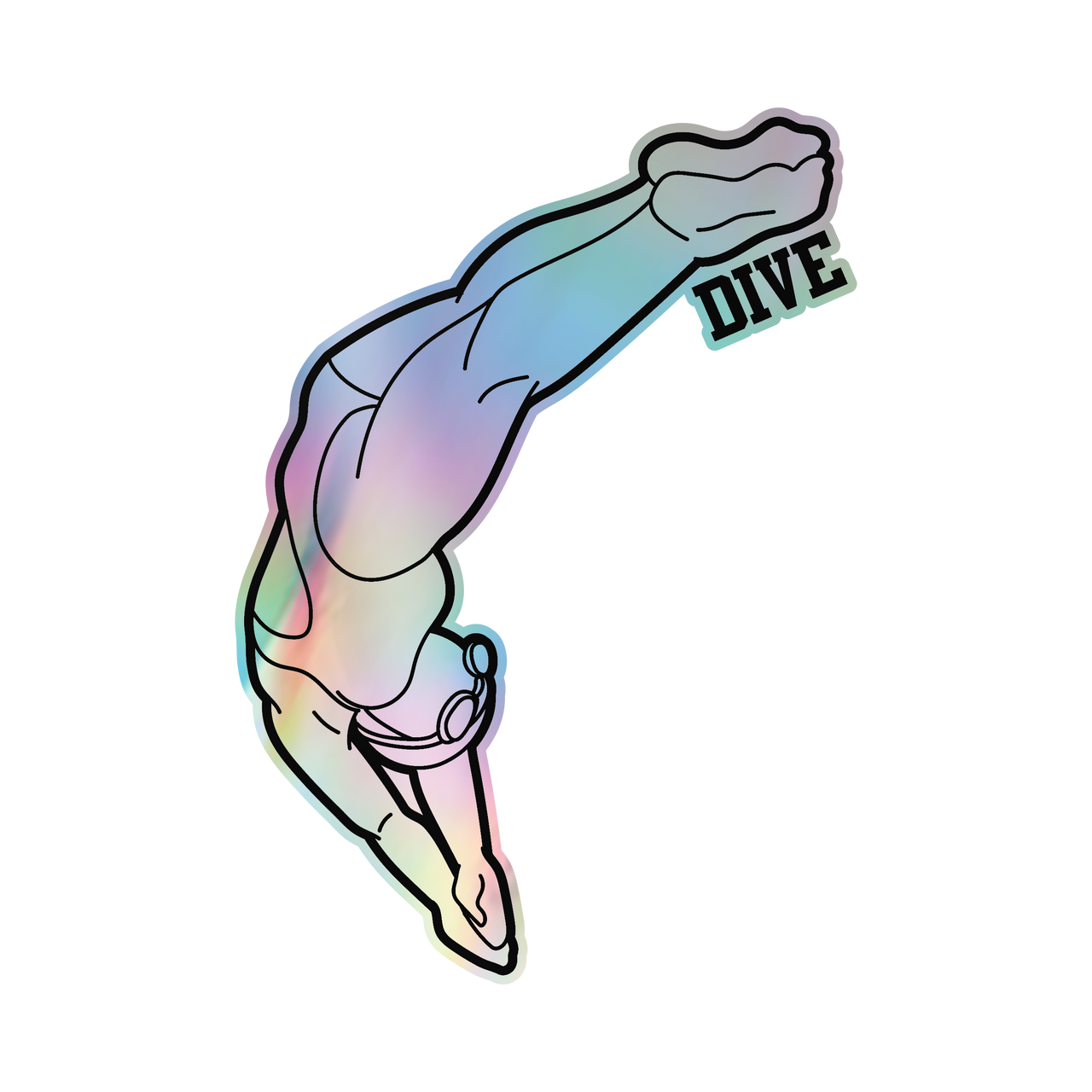 Dive female Sticker - UIL Online Store