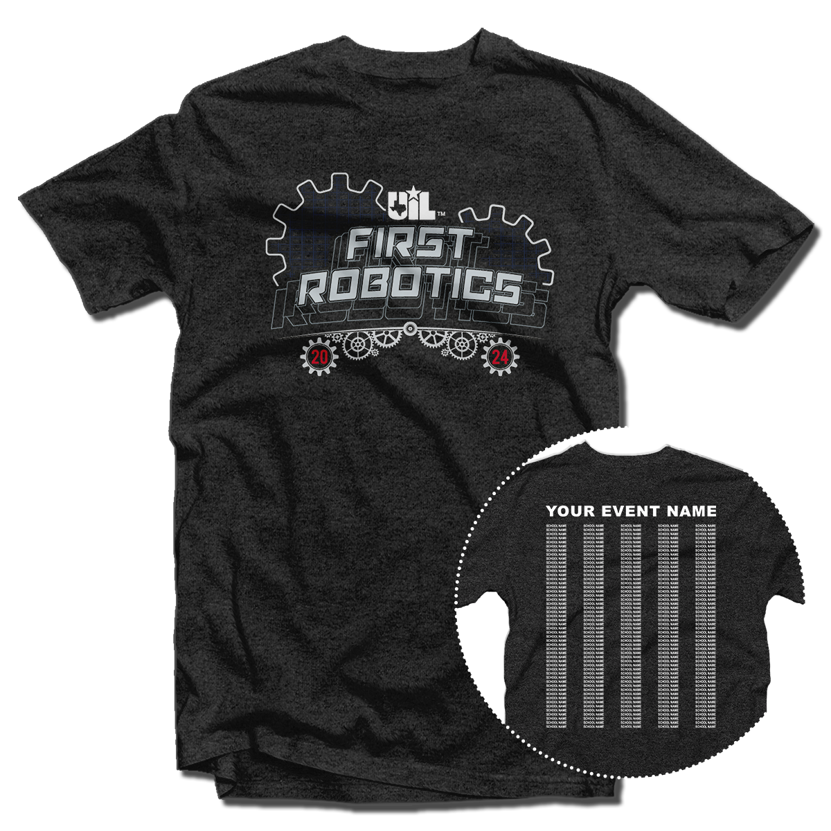 Frc Team Frc Robot Design 2024 UIL First FRC Robotics T-Shirt