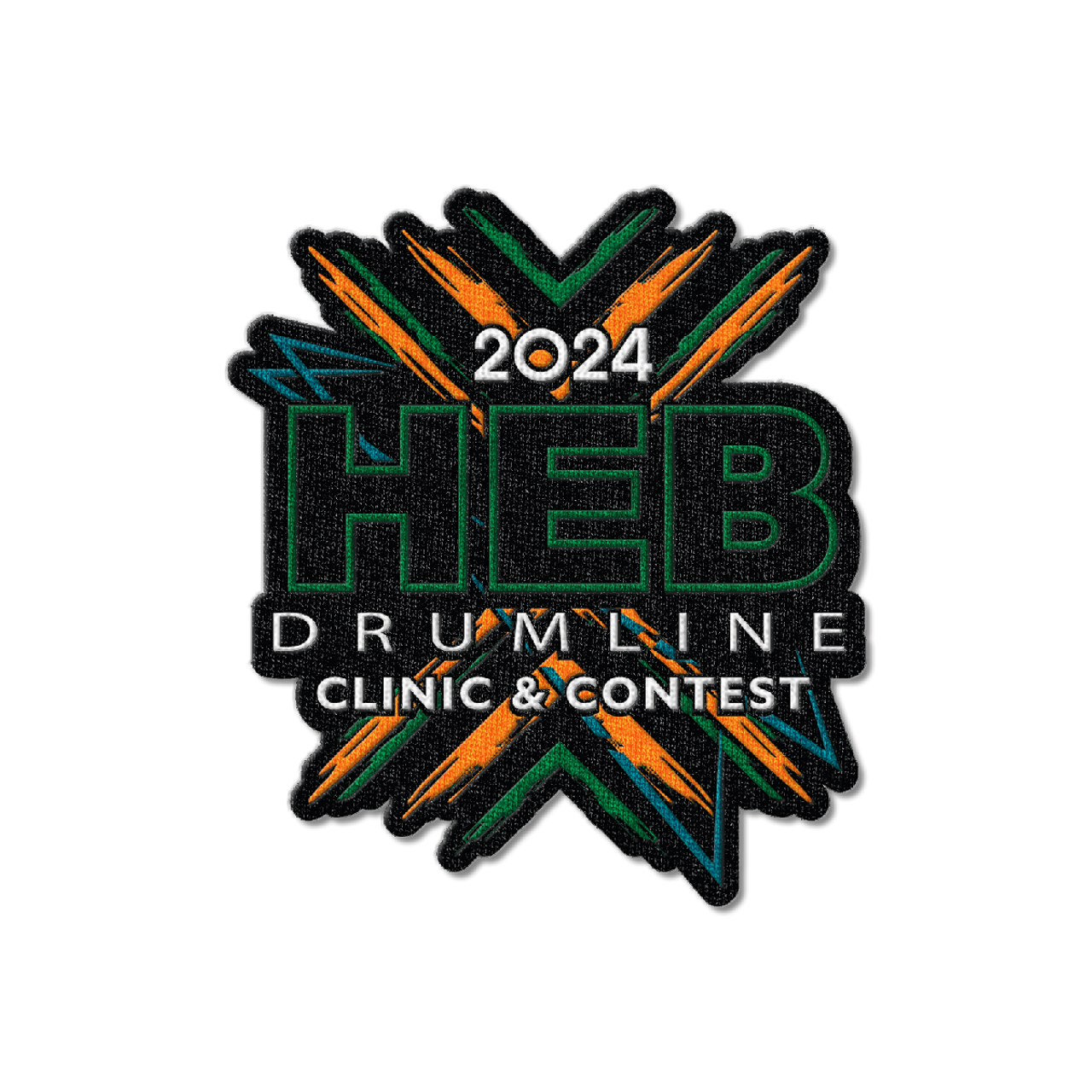 2024 HEB Drumline Contest Patch 2024 HEB Drumline Contest Patch