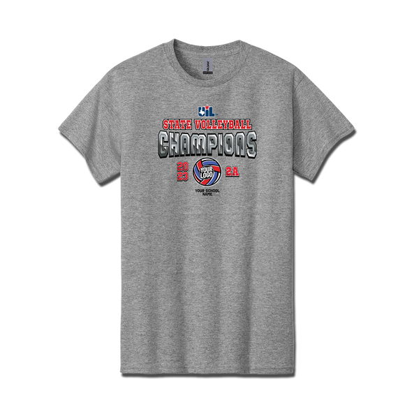 2A Volleyball - 2023 UIL State Champion T-Shirt