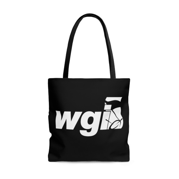 WGI Logo Black Tote Bag