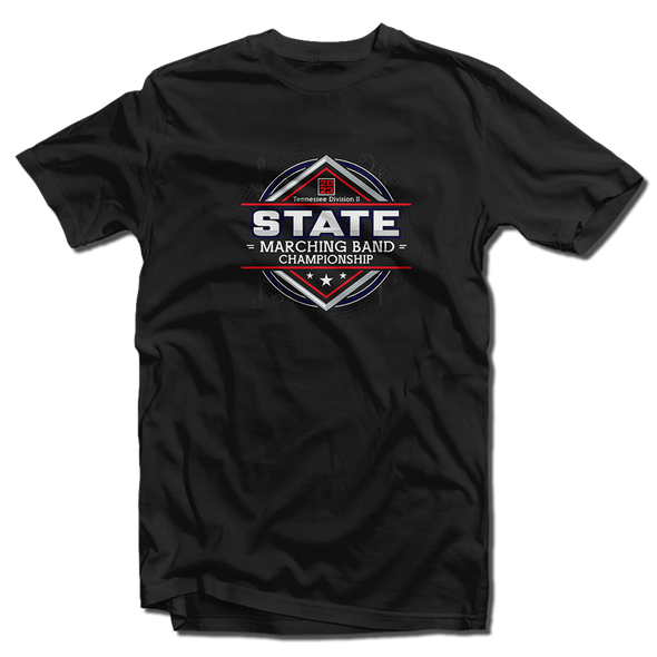 2023 Tennessee Division II State Marching Band Championship T-Shirt