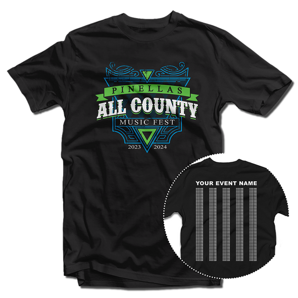 2023-2024 Pinellas All County Chorus Festival T-Shirt