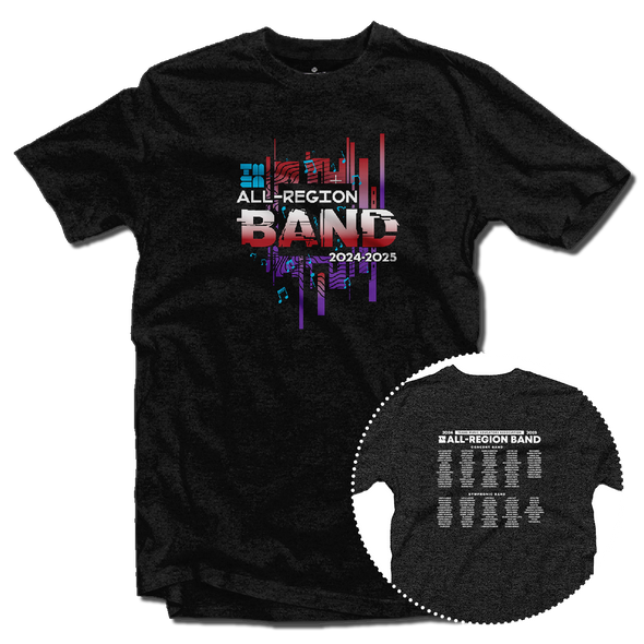 2024-2025 TMEA All-Region Band T-Shirt 2024-2025 TMEA All-Region Band T-Shirt