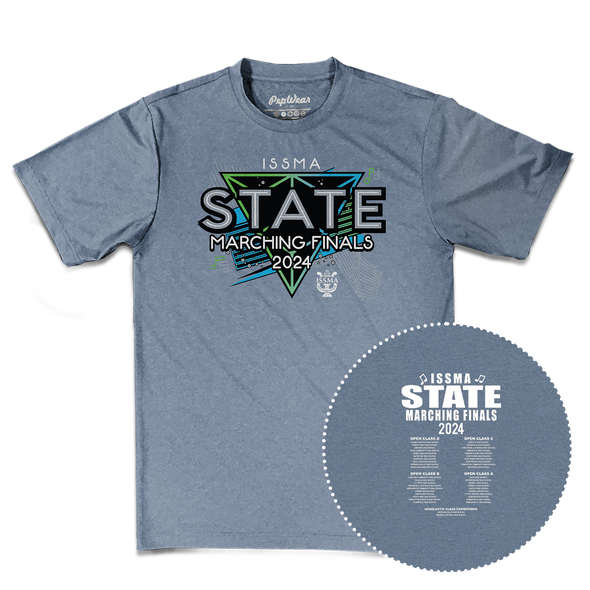 2024 ISSMA State Marching Band Finals Performance T-Shirt