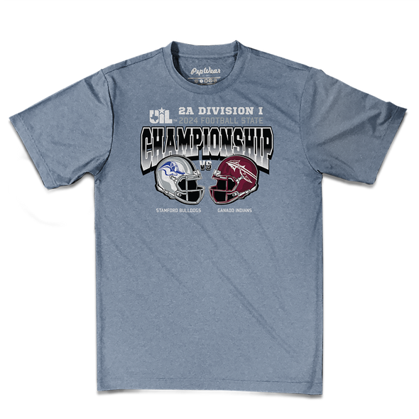 Head to Head: 2024 UIL State Football Championship Performance T-Shirt
