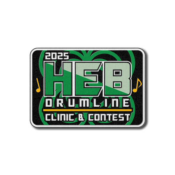 2025 HEB Drumline Contest Patch 2025 HEB Drumline Contest Patch