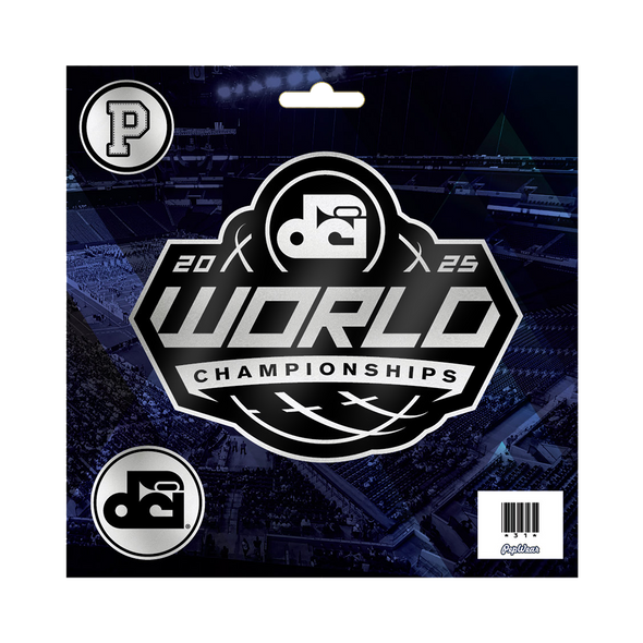 DCI 2025 World Championship Sticker Sheet DCI 2025 World Championship Sticker Sheet