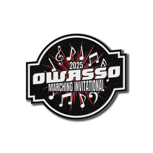 2025 Owasso Invitational Marching Contest Patch 2025 Owasso Invitational Marching Contest Patch
