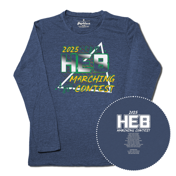 2025 HEB Marching Band Contest Long Sleeve 2025 HEB Marching Band Contest Long Sleeve
