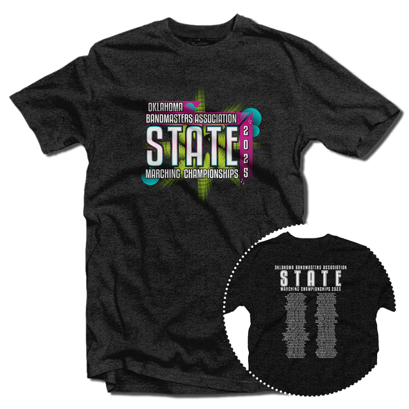 2025 OBA State Marching Band Championships T-Shirt 2025 OBA State Marching Band Championships T-Shirt