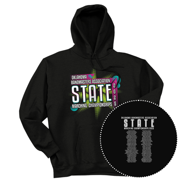 2025 OBA State Marching Band Championships Hoodie