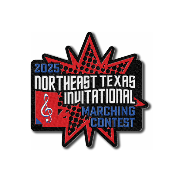 2025 Northeast Texas Invitational Marching Contest Patch