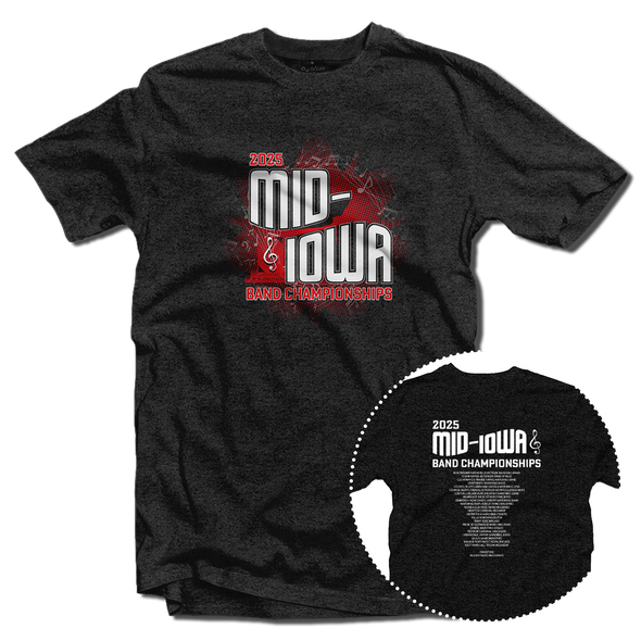 2025 Mid-Iowa Band Championships T-Shirt