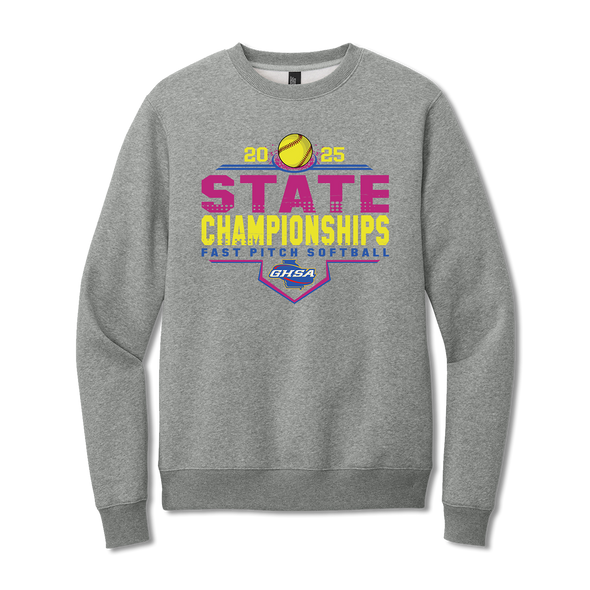 2025 GHSA Fast Pitch Softball State Championships Crewneck