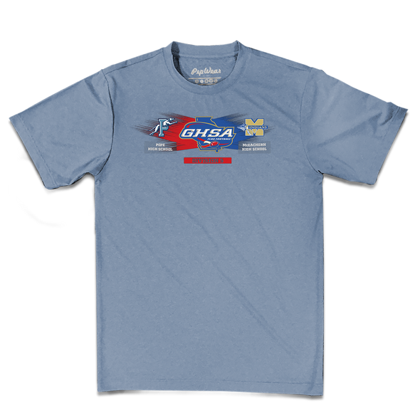 Head to Head: 2025 GHSA Flag Football  Performance T-Shirt