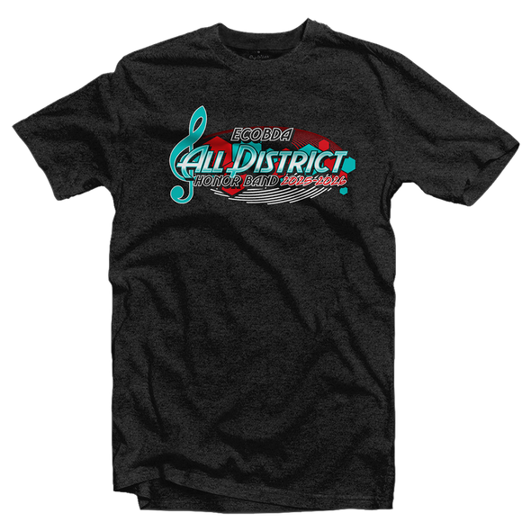 2025-2026 ECOBDA All-District Honor Band T-Shirt