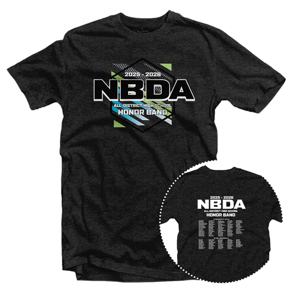 2025-2026 NBDA All-District HS Honor Band T-Shirt
