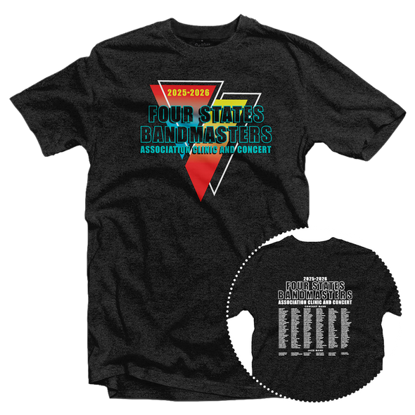 2025-2026 Four States Bandmasters Association T-Shirt