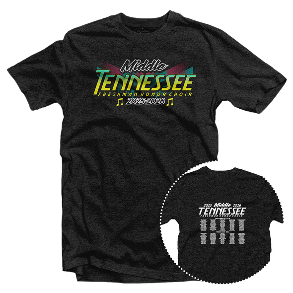 2025-2026 Middle Tennessee Freshman Honor Choir T-Shirt
