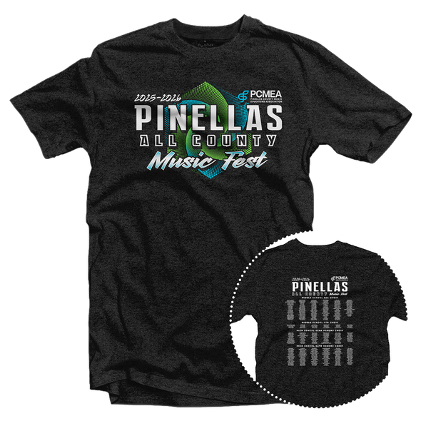 2025-2026 Pinellas All County Band Festival T-Shirt