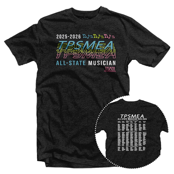 2026 TPSMEA All-State T-Shirt