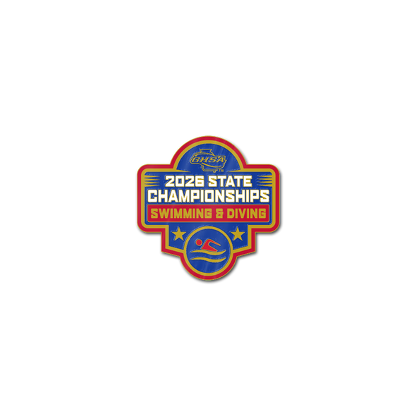 2026 GHSA Diving State Championships Pin