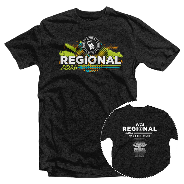 WGI 2026 Regional Percussion/Winds Event T-Shirt