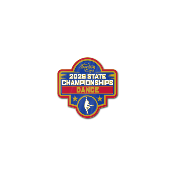 2026 GHSA Dance  State Championships Pin