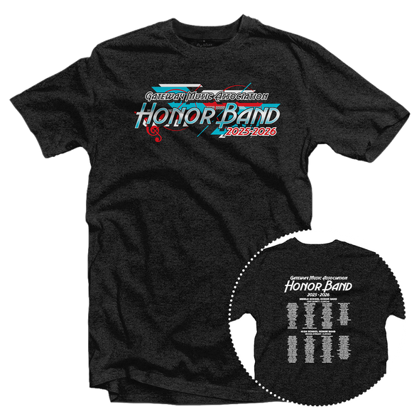 2025-2026 Gateway Music Association Honor Band T-Shirt