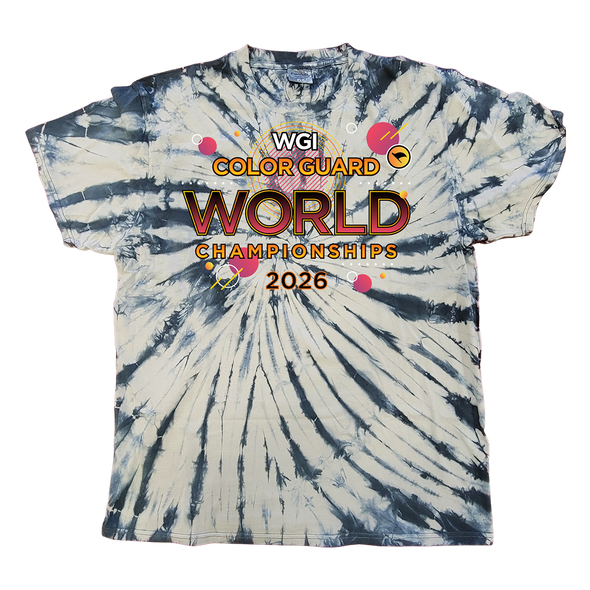 WGI 2026 Guard World Championships Tie Dye T-Shirt