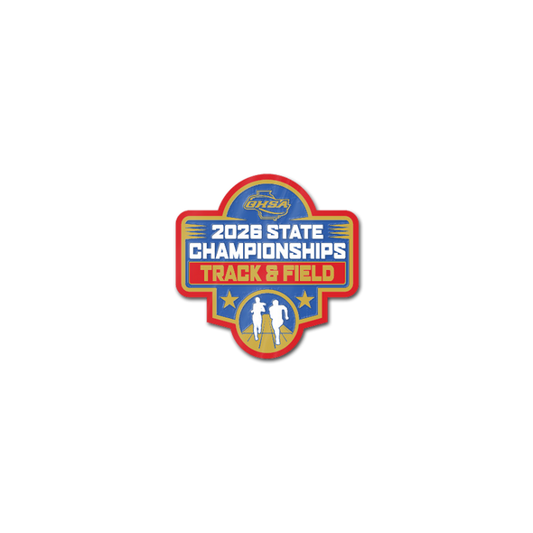 2026 GHSA Track & Field State Championships Pin