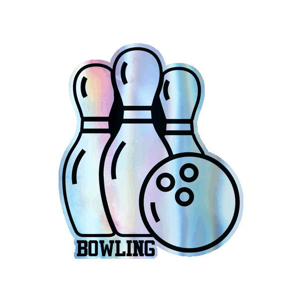 Bowling Sticker