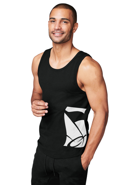 WGI Large Logo Black Tank