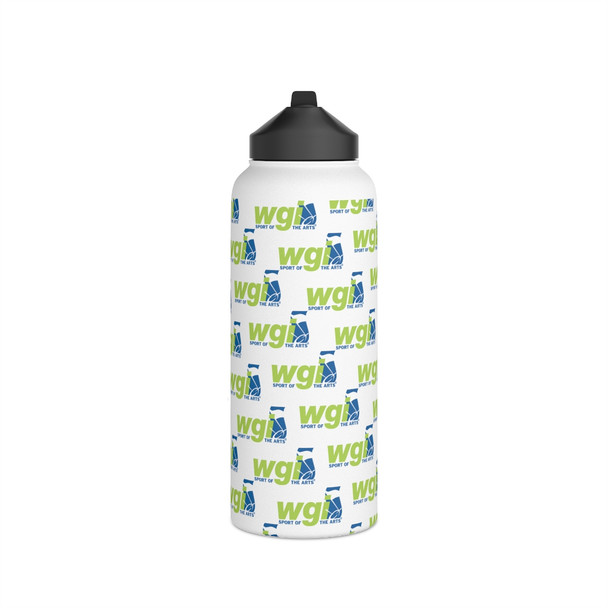 WGI Logo Stainless Steel Water Bottle