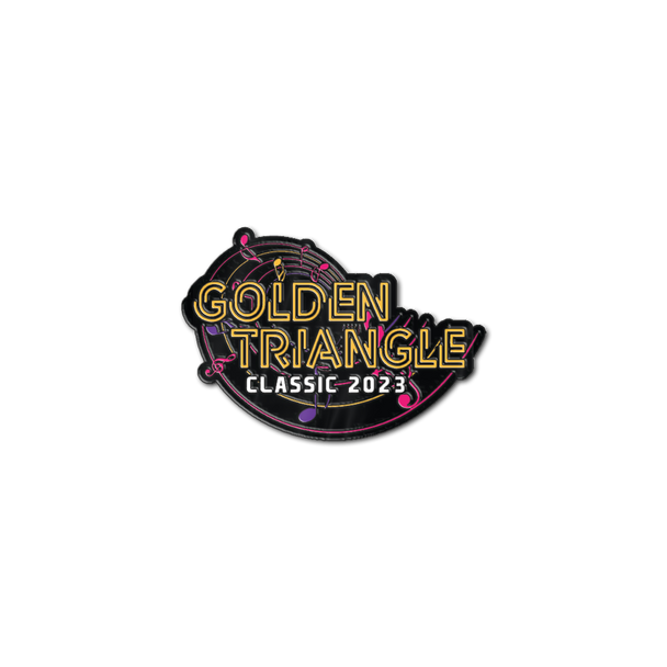 2023 Golden Triangle Classic Pin