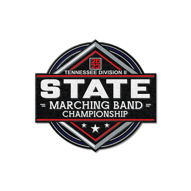 2023 Tennessee Division II State Marching Band Championship Patch