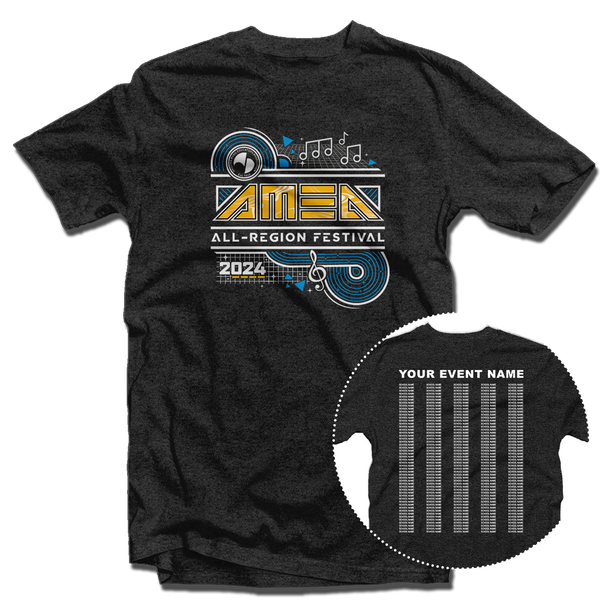 2024 AMEA All-Region Festival T-Shirt