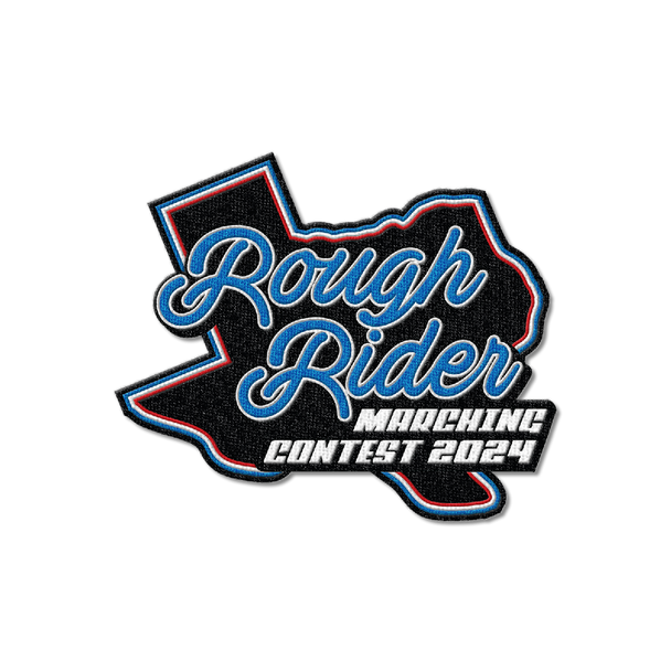 2024 Rough Rider Marching Contest Patch