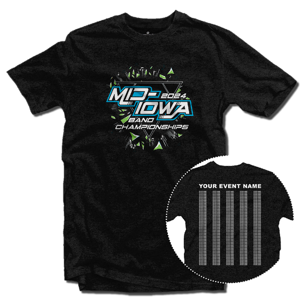 2024 Mid-Iowa Band Championships T-Shirt
