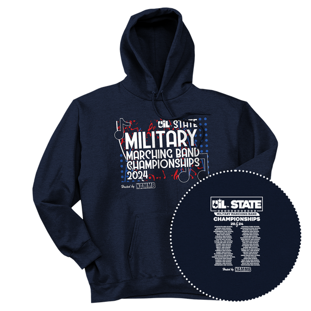 2024 UIL Military Marching Contest Hoodie