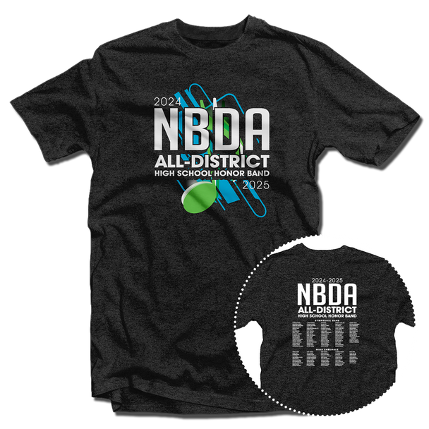 2024-2025 NBDA All-District HS Honor Band T-Shirt