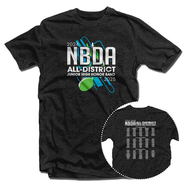 2024-2025 NBDA All-District JH Honor Band T-Shirt