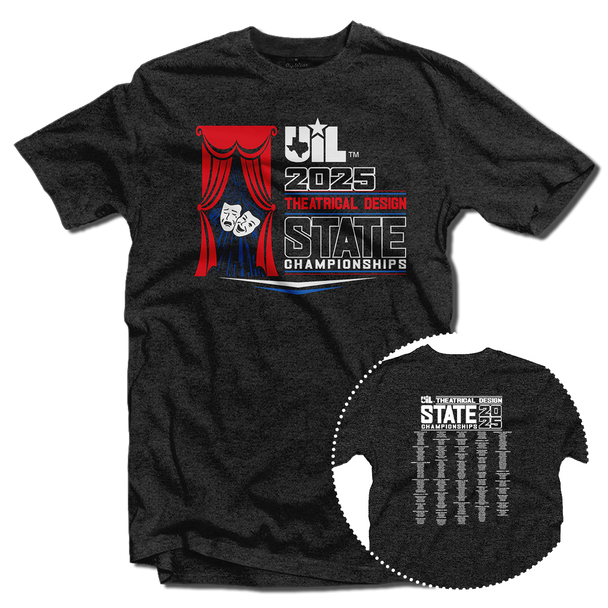 2025 UIL Theatrical Design State Championships T-Shirt