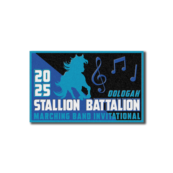 2025 Stallion Battalion Marching Band Invitational Patch