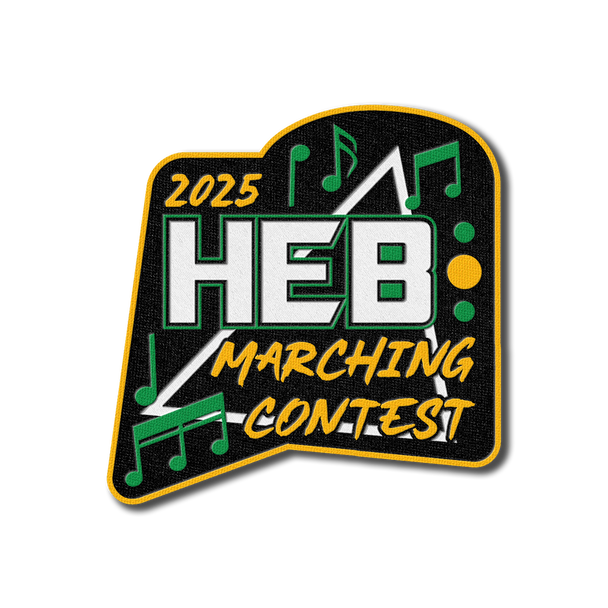 2025 HEB Marching Band Contest Patch