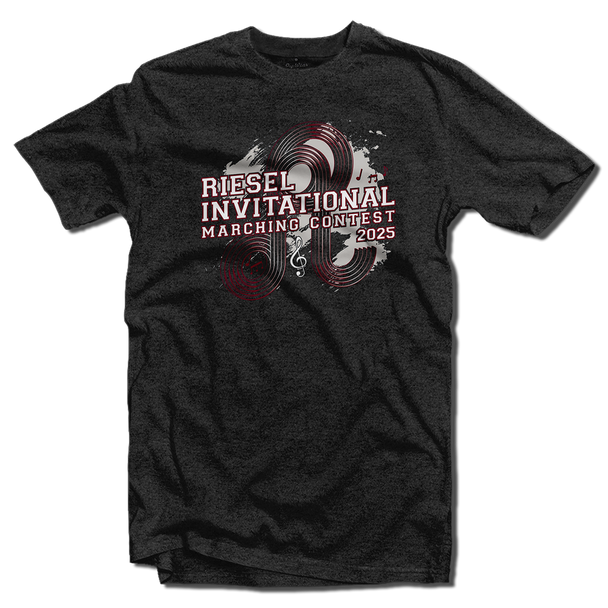 2025 Riesel Invitational Marching Contest T-Shirt