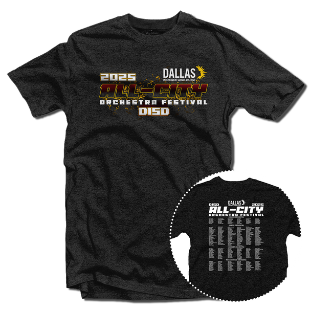 2025 DISD All-City Orchestra T-Shirt
