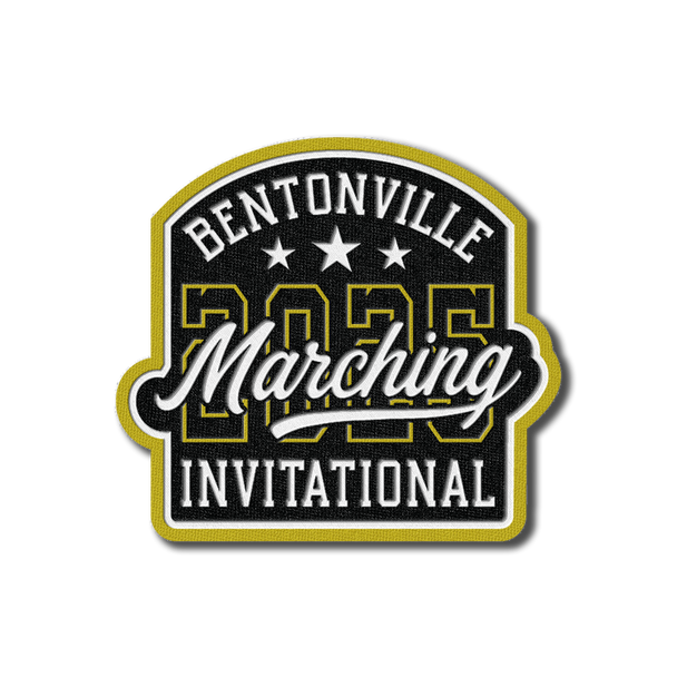 2025 Bentonville Marching Invitational Patch
